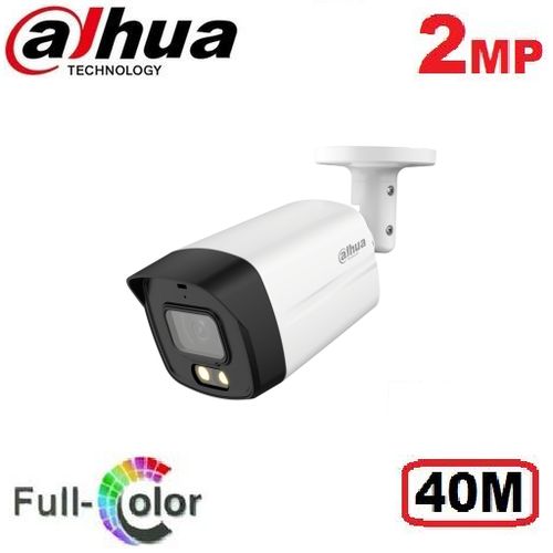 Dahua Caméra surveillance tube HD - 2MP - 40M - color vu - full col