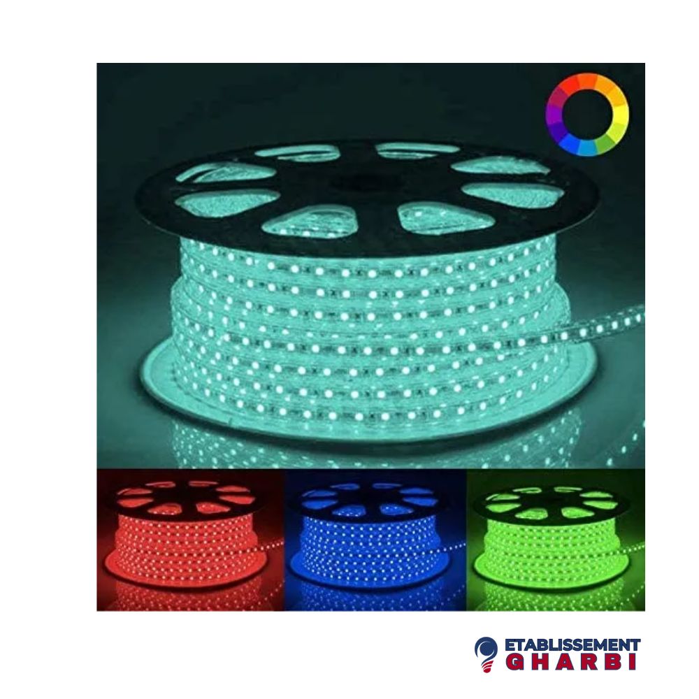 RUBAN LED RGB 5050 220V