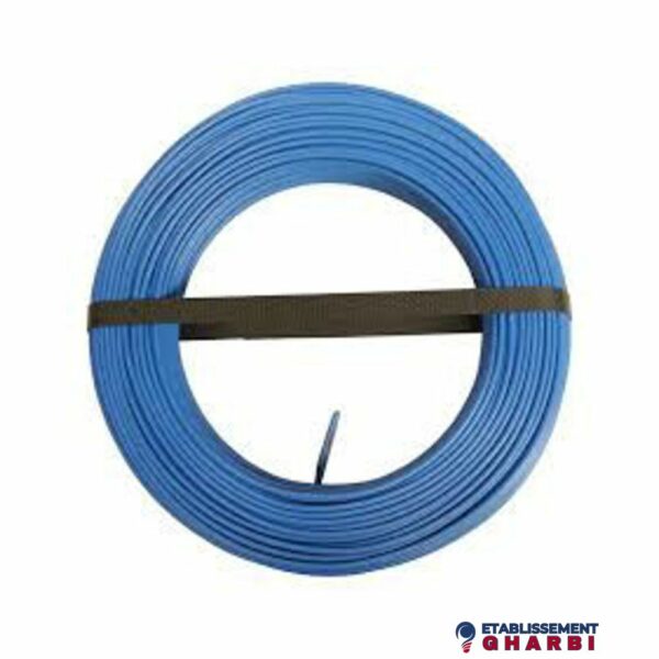 FIL RIGIDE 1.5 MM BLEU 100M