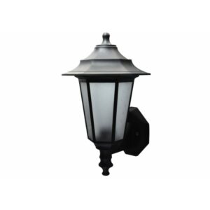 APPLIQUE JARDIN EXTÉRIEURE E27 NOIR IP44 ANTICHOC BEGONYA HOROZ ELECTRIC