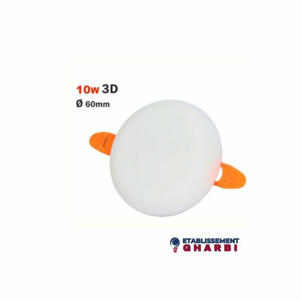 Panel 3D 10W Blanc