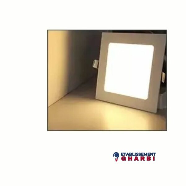 Panel LED carée 3W lumière WW
