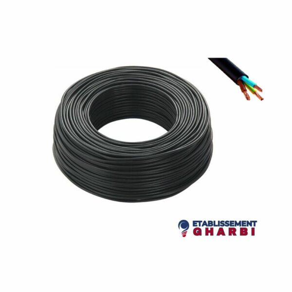Cable souple3*4mm