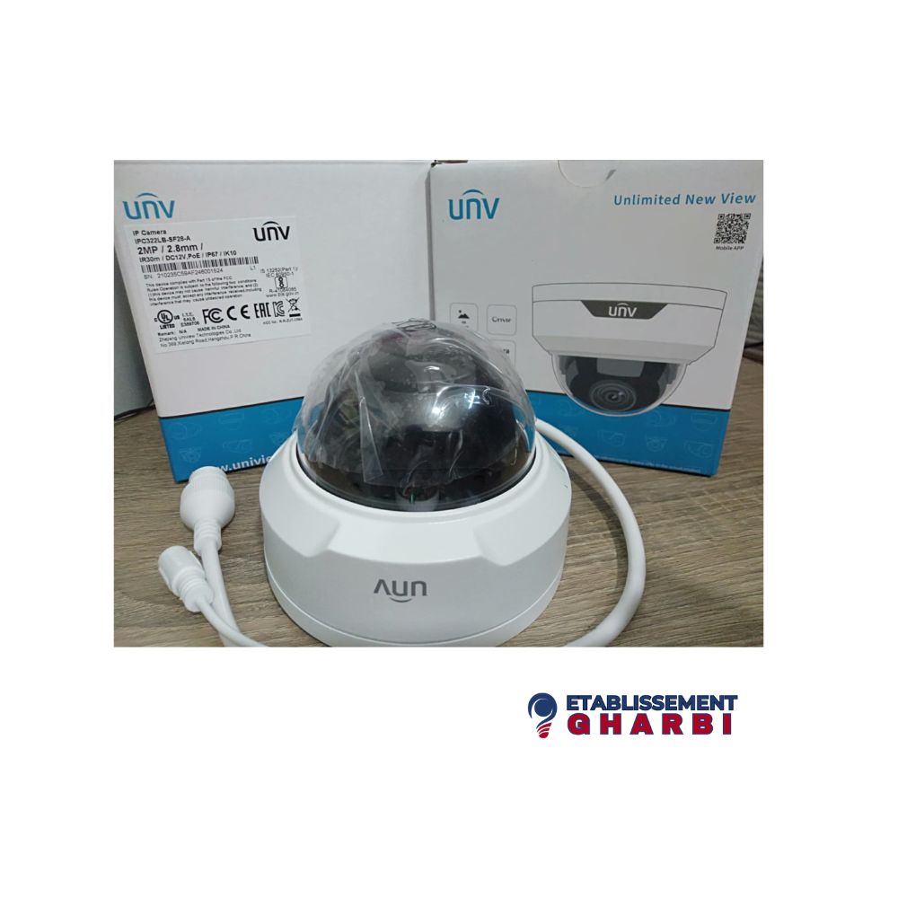 Caméra de Surveillance Uniview IPC322LB-SF28-A
