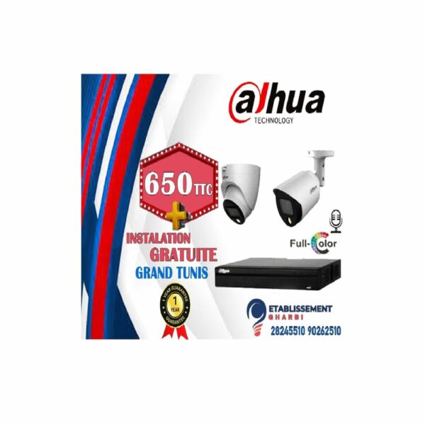 Pack de 2 caméras