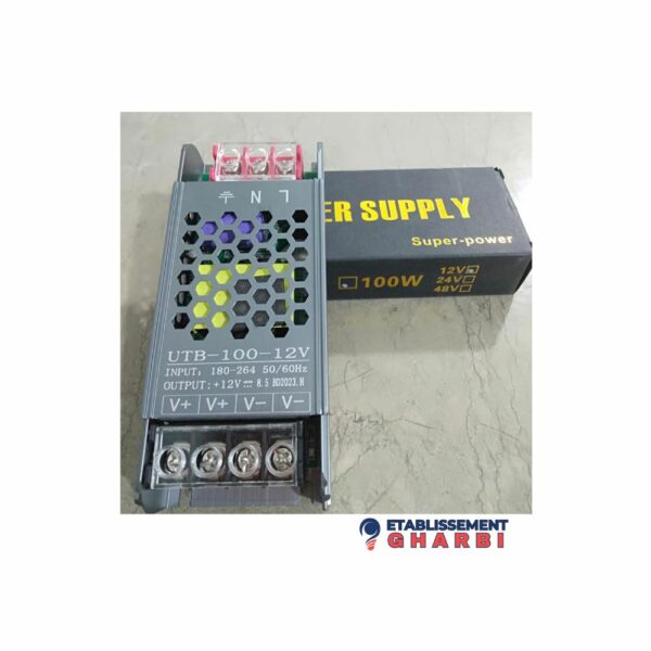 Bloc alimentation 12V 100W