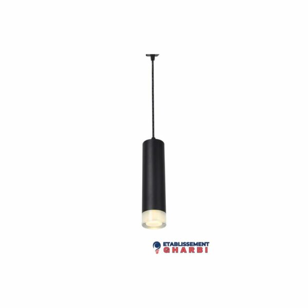 Suspension tube avec lampe GU10